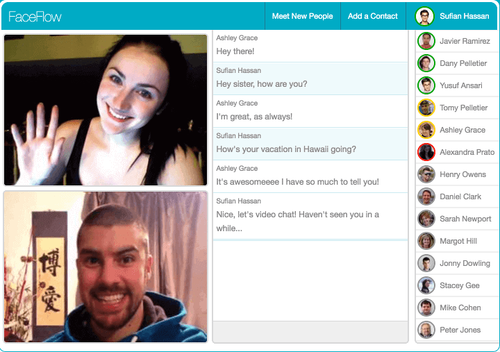 Unmoderated Random Video Chat